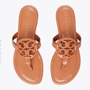 Miller Leather Sandal
TORY BURCH 10 womens Tan